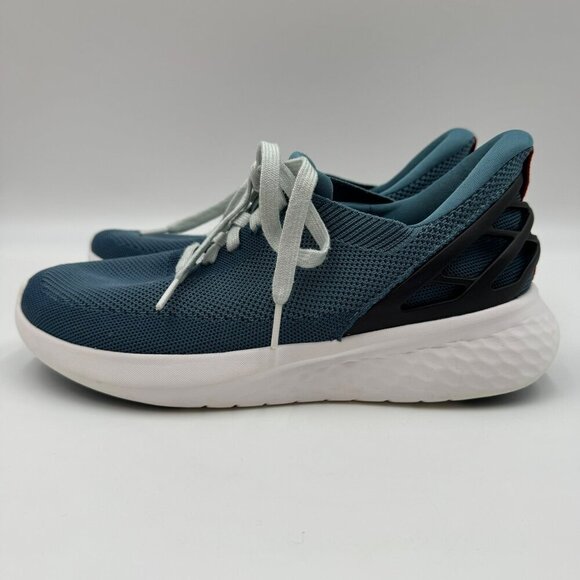 Kizik Athens Sneakers Mens Size 7 Womens Size 8.5 Blue With Hands-Free Slip-On - Picture 4 of 9